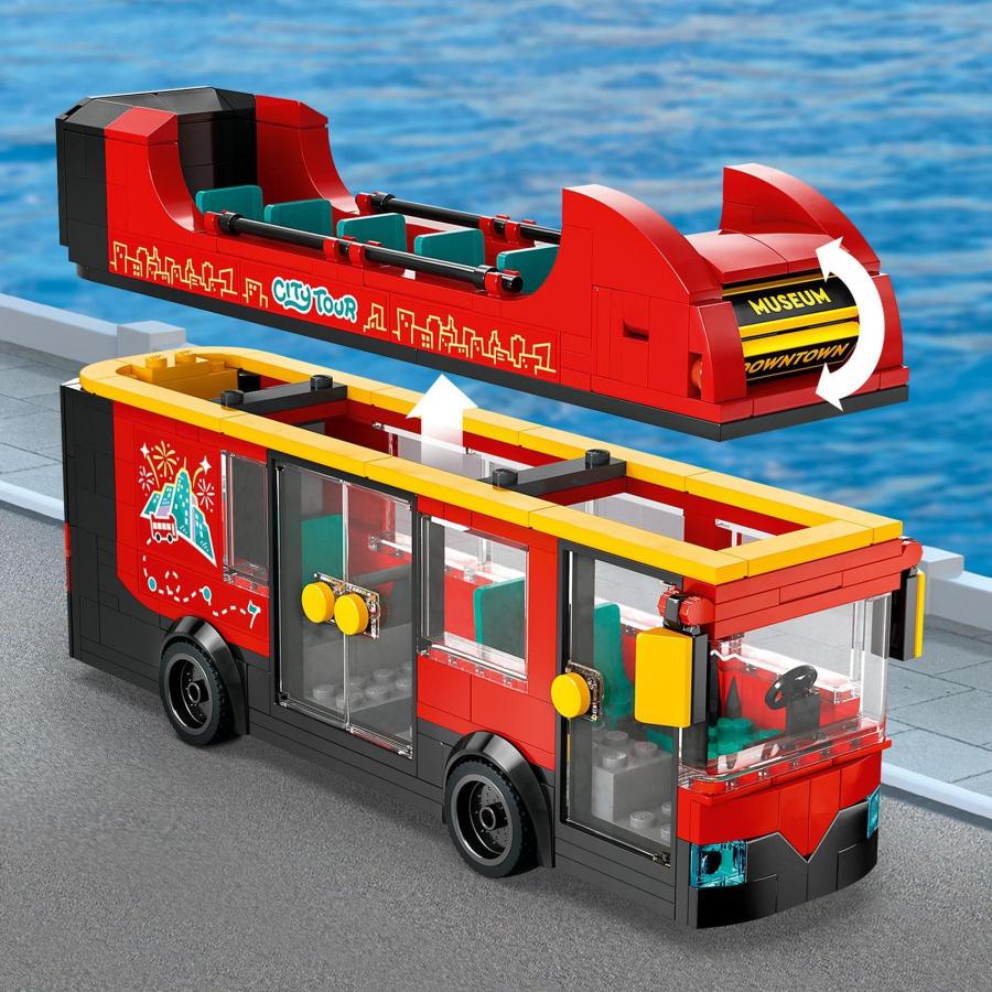 レゴ(LEGO) シティ 赤いダブルデッカー 60407 おもちゃ 玩具 ブロック
