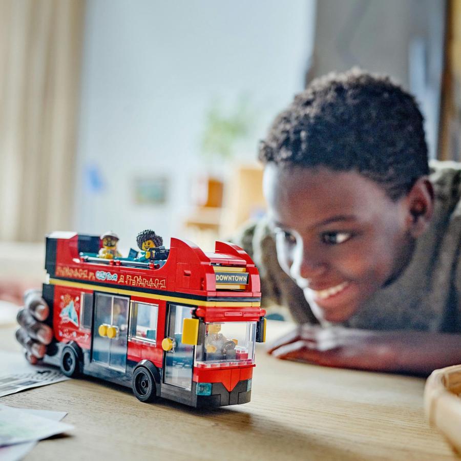 レゴ(LEGO) シティ 赤いダブルデッカー 60407 おもちゃ 玩具 ブロック