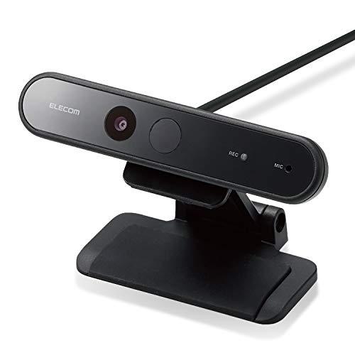 エレコム WEBカメラ UCAM-CF20FBBK 200万画素 フルHD 1080p 30FPS