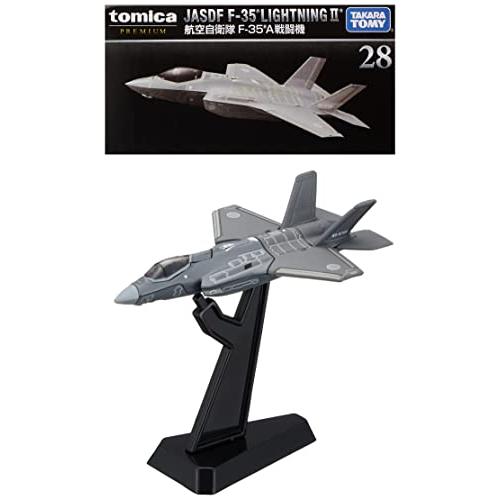 タカラトミー『 トミカ No.28 航空自衛隊 F-35A 戦闘機 』 ミニカー 車