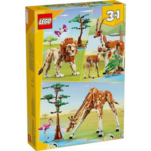 bn3350出品 レゴ(LEGO) クリエイター サファリのどうぶつ 31150 おもちゃ 玩具