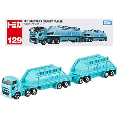 トミカ ロングタイプトミカ No.129 宇部興産 ダブルストレーラー