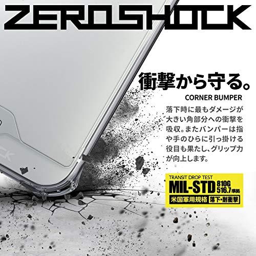 【ケース・フィルムセット】 エレコム iPhone 12 Pro Max ケース Qi充電対応 ハイブリッド ZEROSHOCK インビジブル |  | 01