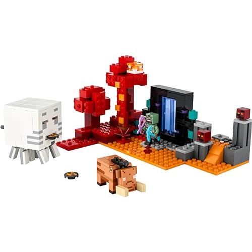 レゴ(LEGO) マインクラフト ネザーポータルの戦い 21255 おもちゃ 玩具