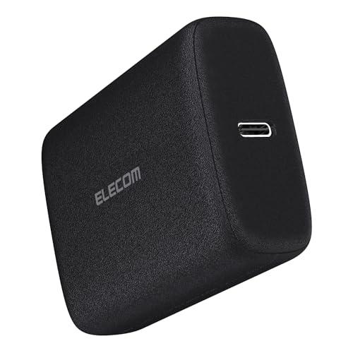 エレコム モバイルバッテリー 20W USB PD対応 大容量 小型 軽量 2ポート USB-C ケーブル別売り 2台同時充電 EC-C14LBK | 