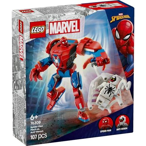 レゴ(LEGO) マーベル スパイダーマンメカ vs. アンチヴェノム 76308