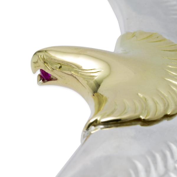 鷲見太郎 TaroWashimi ペンダント イーグルeg-03 K18・925ルビー