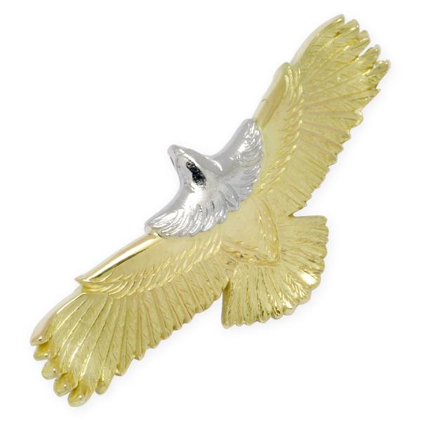 鷲見太郎 Taro Washimi ペンダント イーグルeg-05プラチナ・K18イエローゴールド