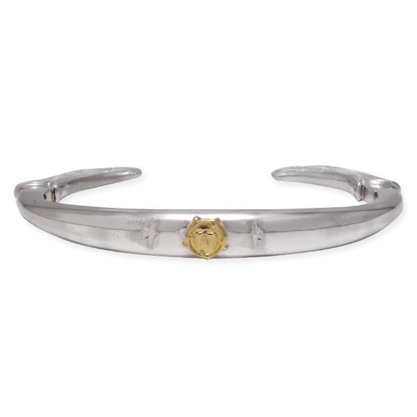 鷲見太郎 イーグルフェイス K18 ローズ メタル ブレスレット バングル 鷲見太郎 Taro Washimi ブレスレット イーグルフェイスバングル/S K18