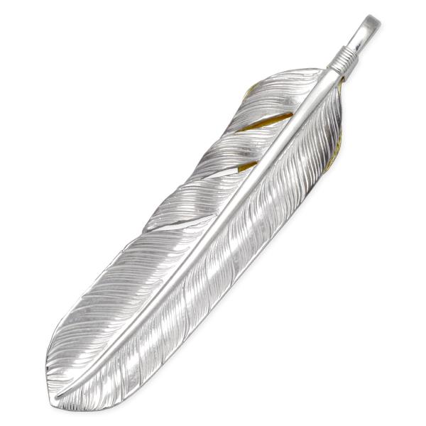 Taro Washimi 鷲見太郎 ペンダント Lフライトフェザー01 K18フライト