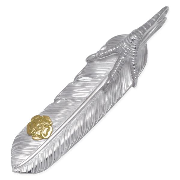 鷲見太郎 Taro Washimi ペンダント Lフライトフェザー02イーグルクロー