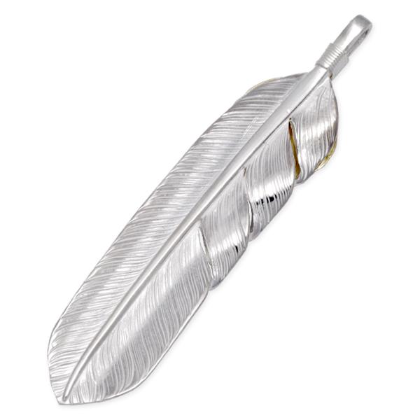 在庫有り 鷲見太郎 Taro Washimi ペンダント Lフライトフェザー02 K18