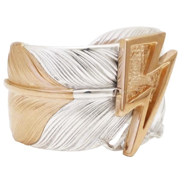 鷲見太郎 先金フェザーM ピンクゴールド TARO WASHIMI (鷲見 太郎)Mフェザー01 /トップ18金 ピンク