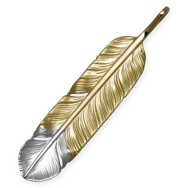 鷲見太郎 Taro Washimi ペンダント K18 Mフェザー925トップ02 :1FM01  