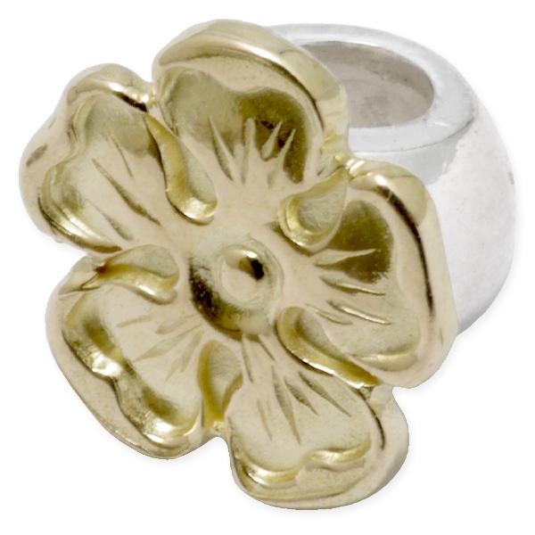 在庫有り 鷲見太郎 Taro Washimi M K18フラワーメタルLビーズ