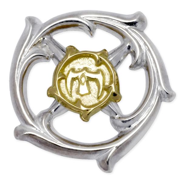 鷲見太郎 Taro Washimi ペンダント ソリッドメディスンホイールアラベスクK18イーグルメタル