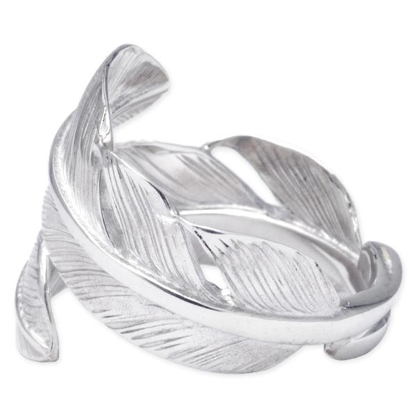 鷲見太郎 TARO WASHIMI ワシミタロウ S ダブルフェザー　リング TARO WASHIMI - S K18 feather & S feather ring | chord online