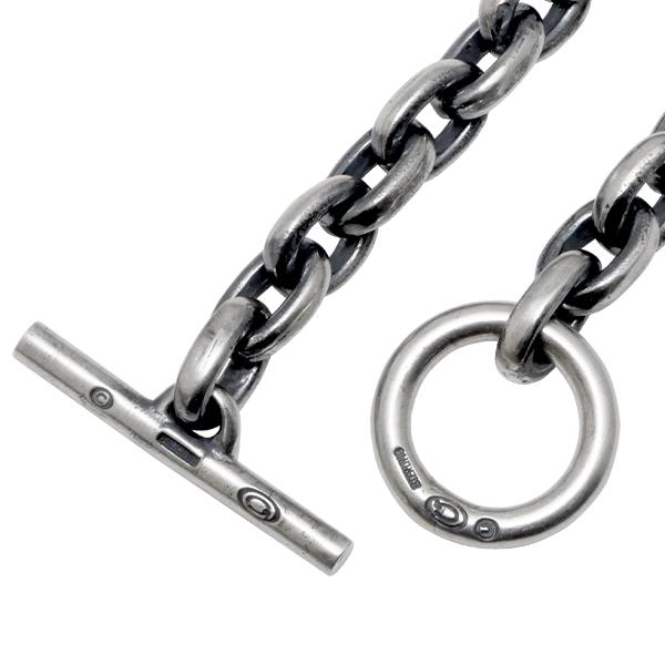 ガボラトリー GABORATORY ブレスレット ハーフスモールオーバル ブレスレット クラッシックTバー 21.5cmの画像
