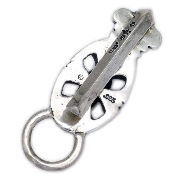 ガボラトリーガボールキーフックカラビナ925 キーチェーン
