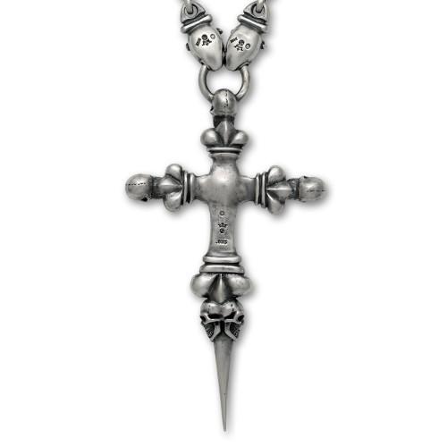 ガボールタイプネジ式スカルオン4ハートクラウン