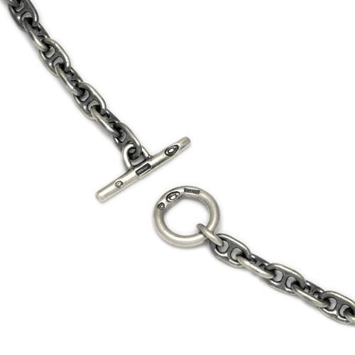 Gaboratory（ガボラトリー） ネックレス 4.5mmマリンチェーン＆1/16T