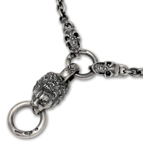 Gaboratory ガボラトリー GABORATORY ネックレス ハーフライオンw/2  