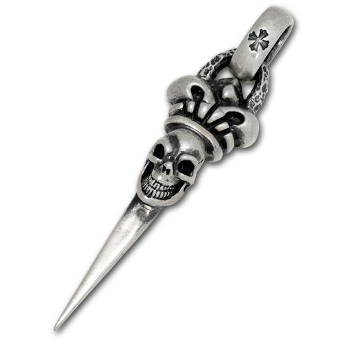 美品 ペンダントトップ　クラウン ガボラトリー/ GABORATORY Gaboratory ガボラトリー GABORATORY ペンダント スカルクラウン