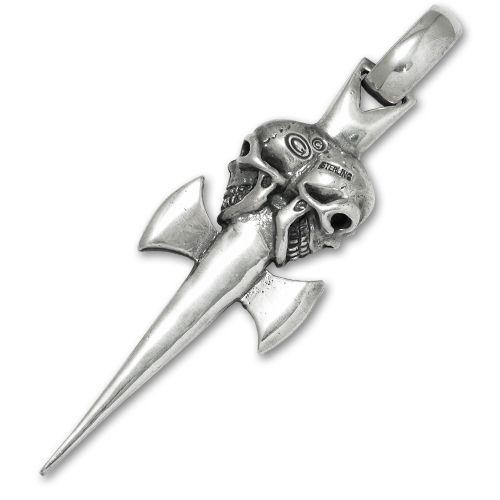 Gaboratory（ガボラトリー） ペンダント ダブルスカルダガーラウンド