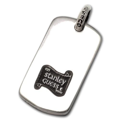 Stanley Guess ツイテッドクロスドックタグ STANLEY GUESS(スタンリーゲス)：Twisted Cross Pendant(ツイステッド