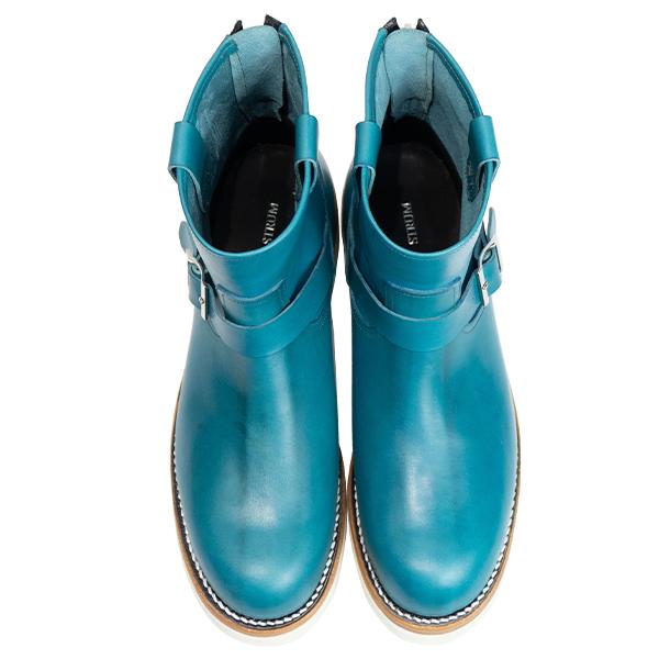 STRUM ストラム イタリアンダブルショルダーショートエンジニアブーツ