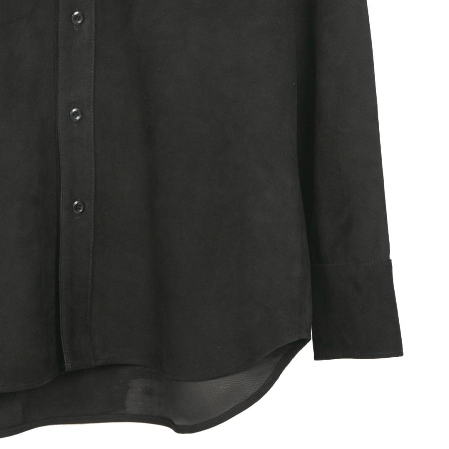 黒*獅様 STRUM スエードウエスタンシャツ シープスエード EDDIE ウエスタンシャツ - BLACK – STRUM OFFICIAL