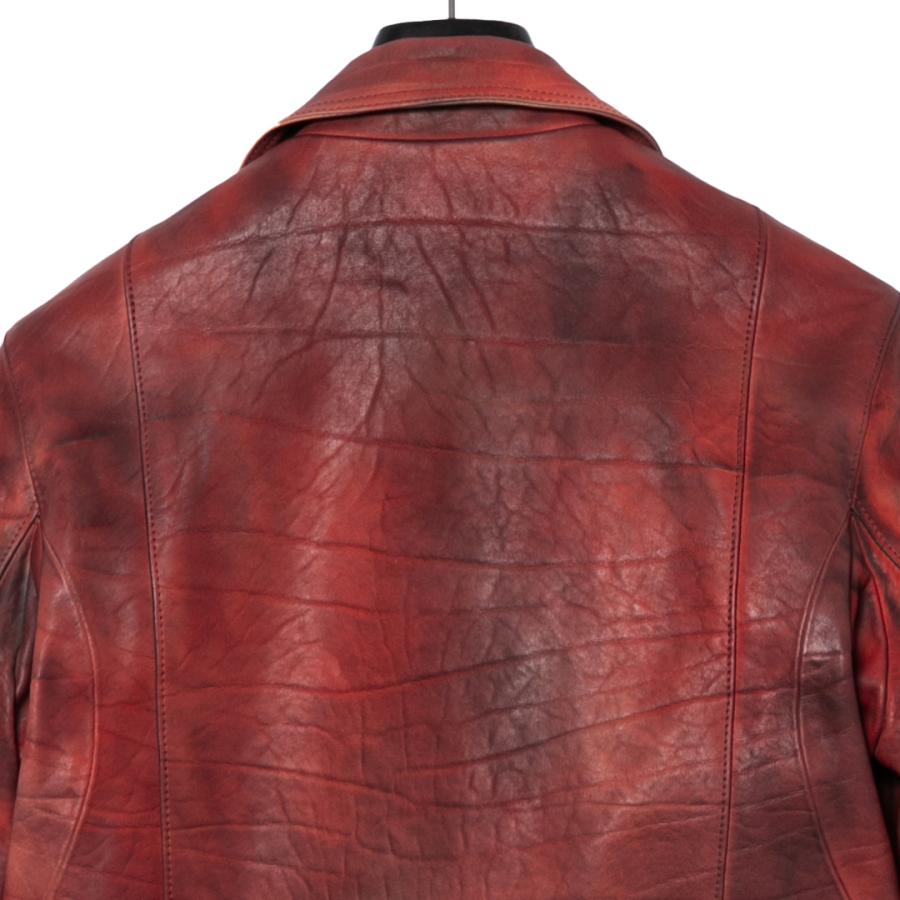 STRUM ストラム ダブルショルダーステア燃焼製品染め バーニングダイ