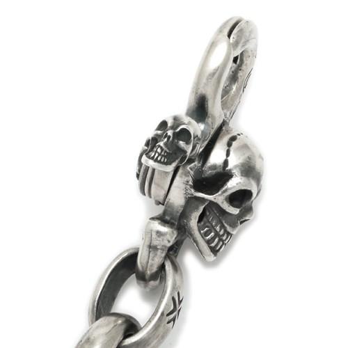 Gaboratory（ガボラトリー） ウォレットチェーン スカルオンクリップw