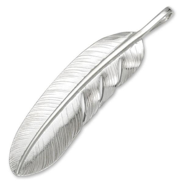 鷲見太郎 Taro Washimi ペンダント Lフェザー02/S K18フラワーメタル