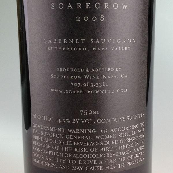 Scarecrow Cabernet Sauvignon [2008] / スケアクロウ
