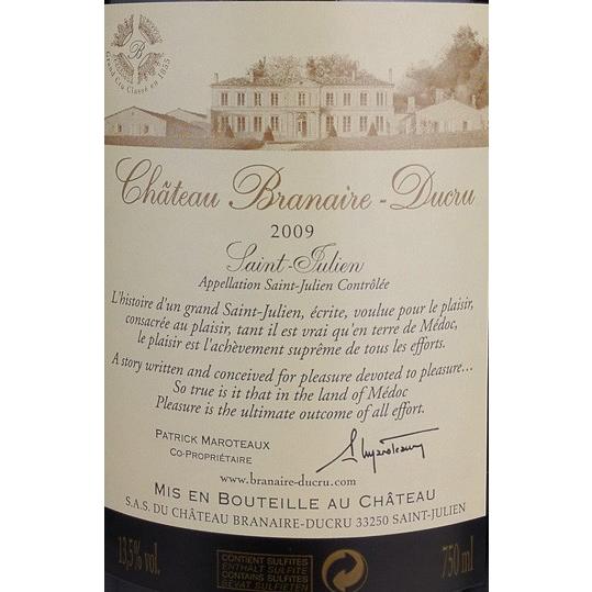 Chateau Branaire Ducru [2009] ／ シャトー ブラネール