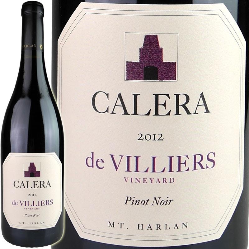 ワイン Calera Pinot Noir  2012 CALERA (Estate Wine) Pinot Noir de Villiers [2012] / カレラ ピノ