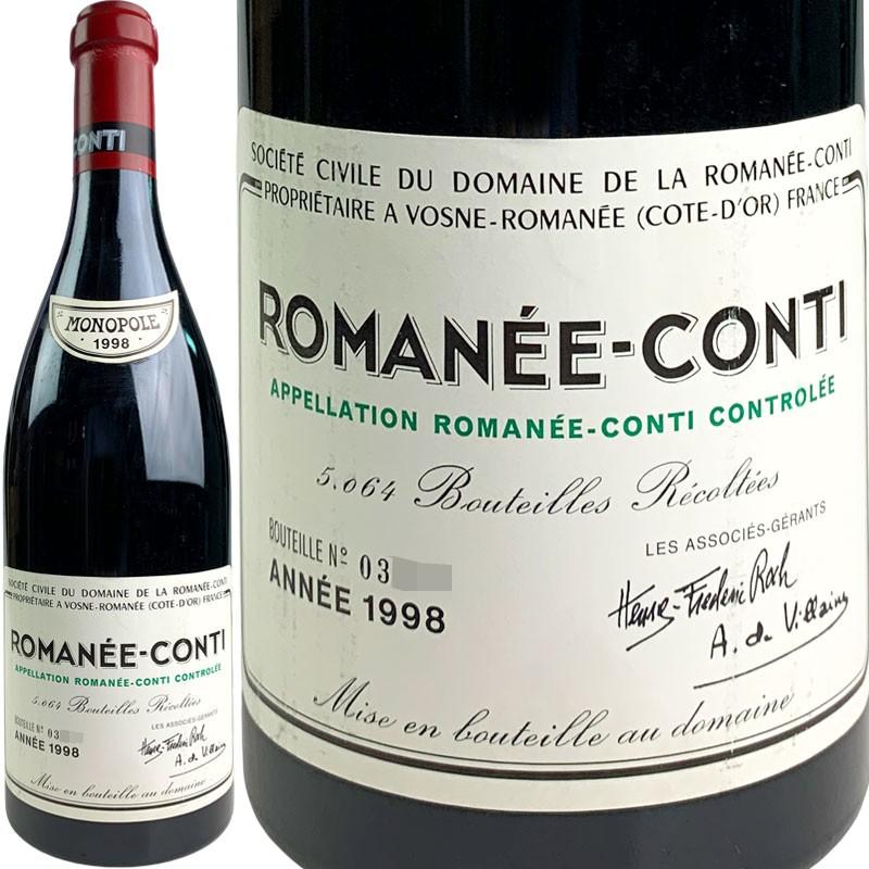 Domaine de la Romanee Conti [1998] / ドメーヌ・ド・ラ・ロマネ