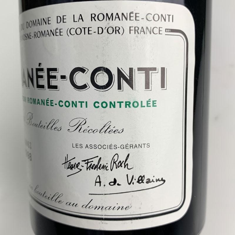 Domaine de la Romanee Conti [1998] / ドメーヌ・ド・ラ・ロマネ
