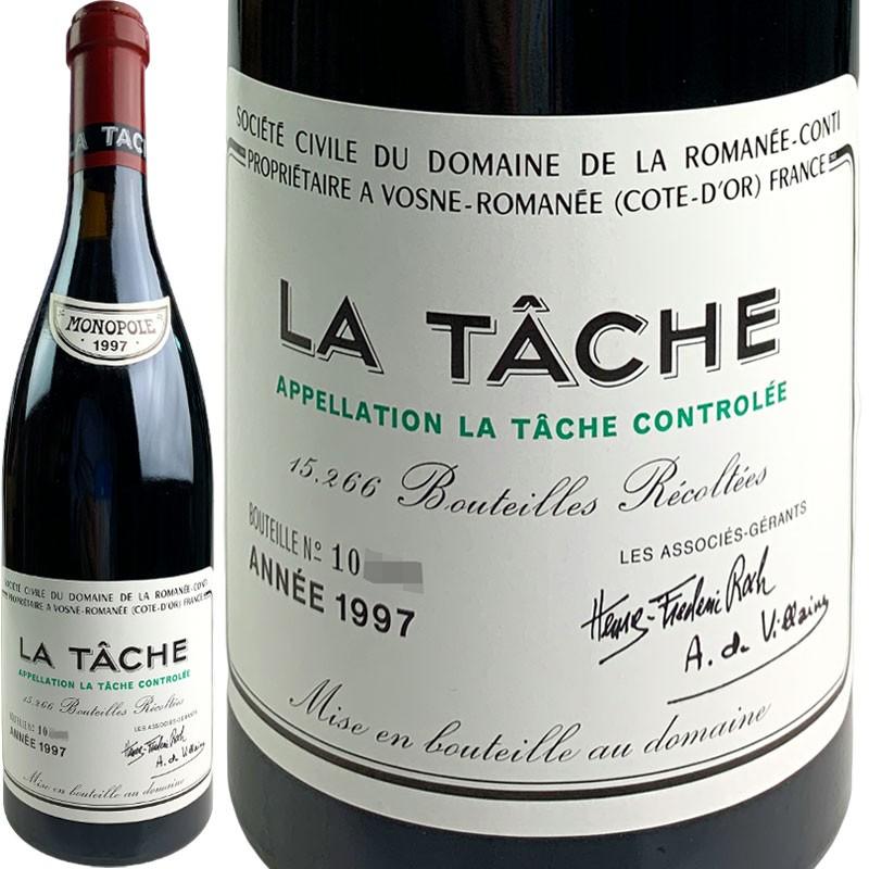 DRC ラターシュ 1997 La Tache 空瓶 DRC ラターシュ 1997 La Tache 空瓶 【公式通販】