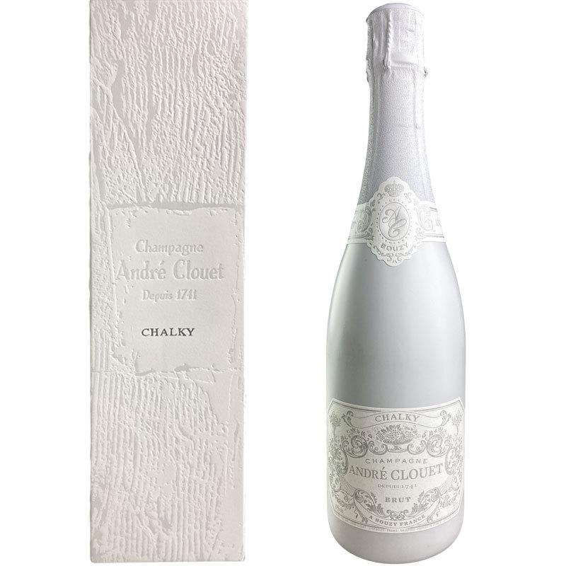ANDRÉ CLOUET CHALKY 純白ボトル Andre Clouet Chalky Blanc de Blancs | 750 ml Bottle