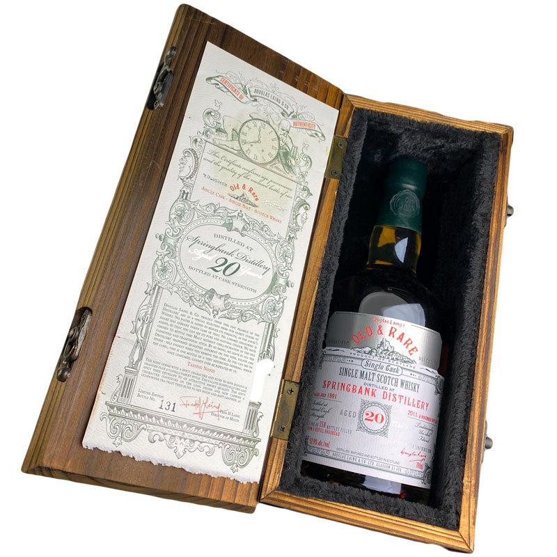 【即購入⭕️】 Douglas Laing Old & Rare Springbank 20 yo [1991] / ダグラスレイン オールド&レア スプリングバンク 20年 [SW] 【EI2975001940】(107250円)