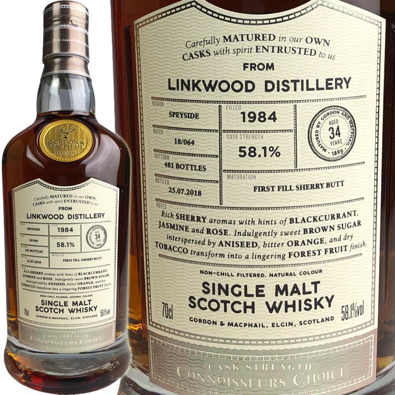 Gordon & MacPhail Connoisseurs Choice Linkwood 34 yo [1984