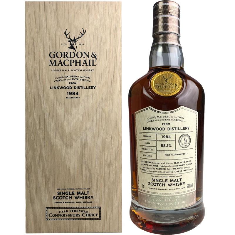 Gordon & MacPhail Connoisseurs Choice Linkwood 34 yo [1984