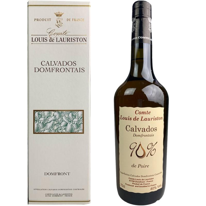 Louis de Lauriston Calvados Domfrontais 90% De Poire