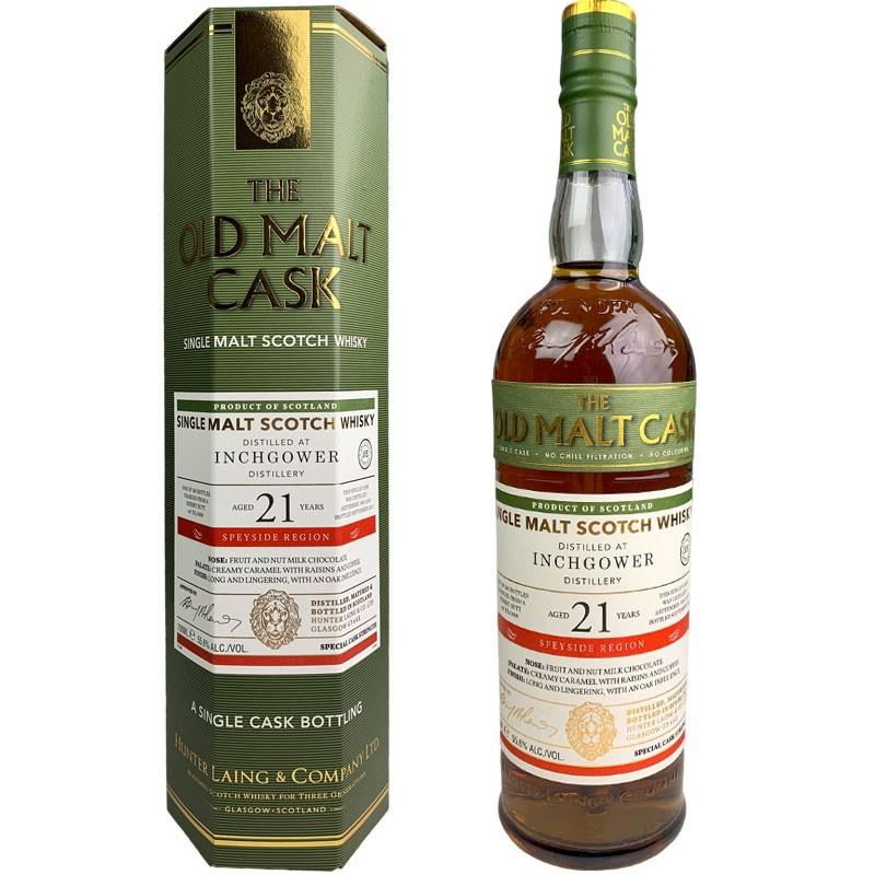 インチガワー The Old Malt Cask 21年 Inchgower Old Malt Cask 21 yo Special Strength [1995] / ハンター