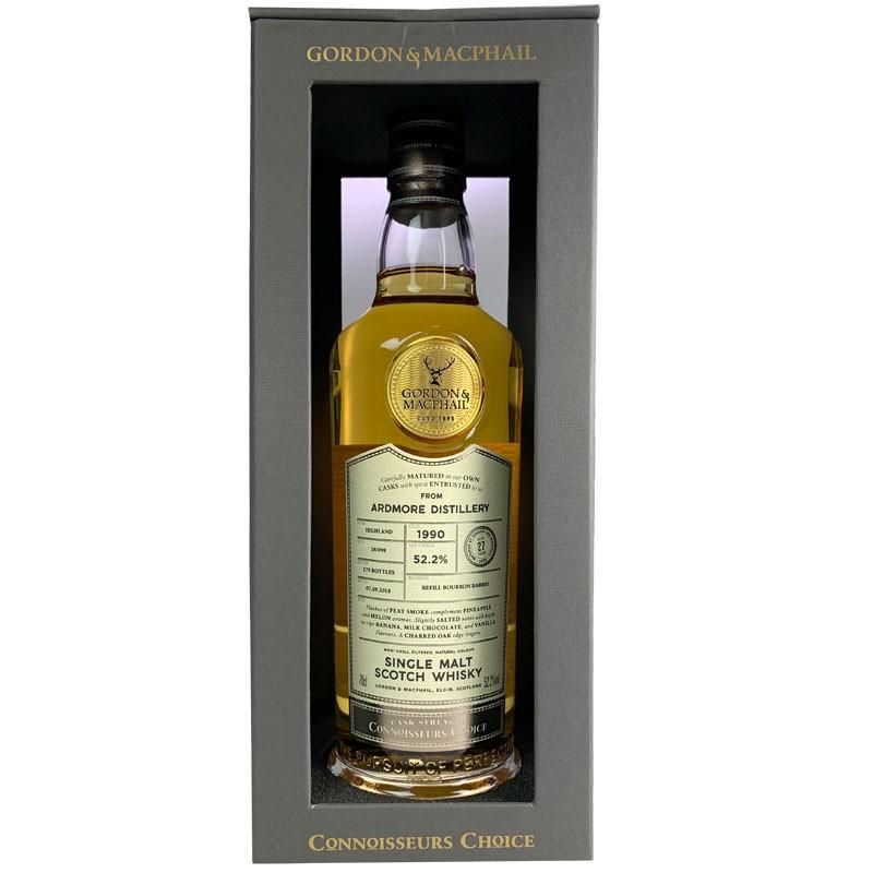 アードモア 1990 27年 52.2％ G&M コニサーズ・チョイス