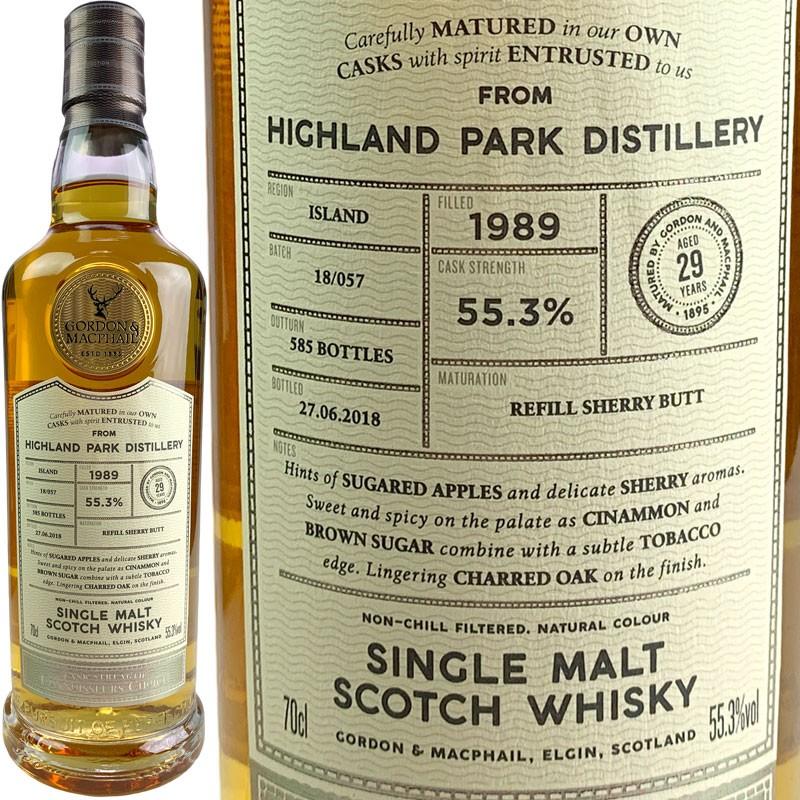 Connoisseurs Choice Higland Park 29 yo [1989] / ゴードン ＆ マクファイル コニサーズチョイス カスク ストレングス ハイランドパーク 29年 [SW](24200円)