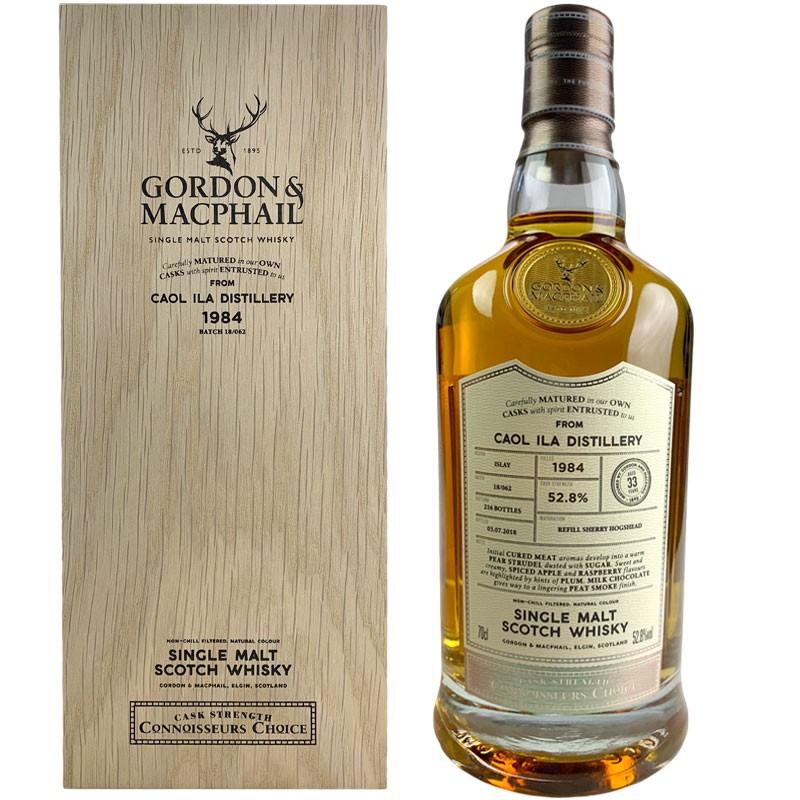 【新品 送料込み】 Connoisseurs Choice Caol Ila 33 yo [1984] / ゴードン ＆ マクファイル コニサーズチョイス カスクストレングス ウッデンボックス カリラ 33年 [SW] 【CEG1130499968】(40755円)