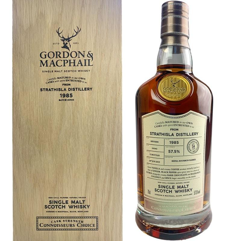 USED Connoisseurs Choice Cask Strength Strathisla 34 yo [1985] / ゴードン ＆ マクファイル コニサーズチョイス カスクストレングス ストラスアイラ 34年 [SW] 【BCD1207086503】(43516円)